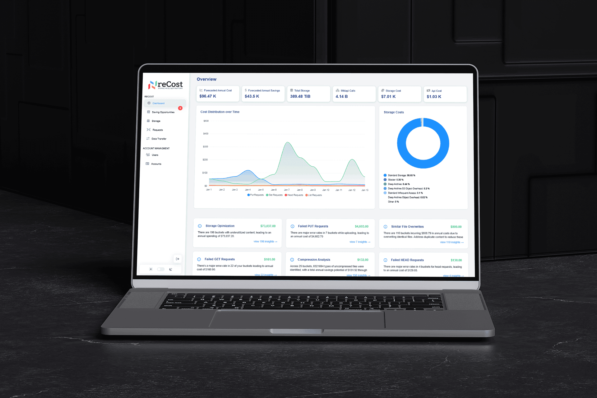 reCost - Website Developer Project